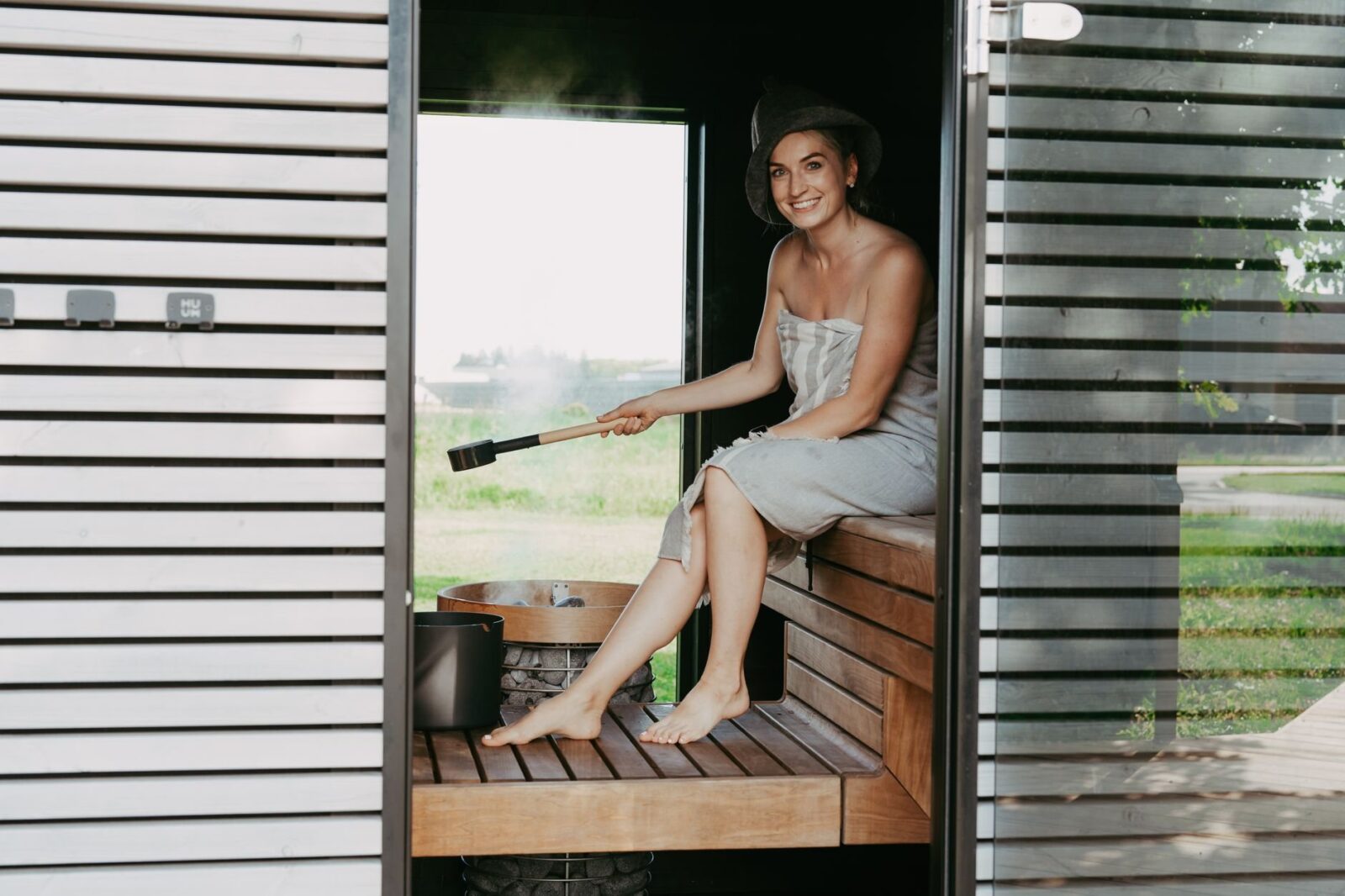 Gartensauna mit Vorraum: Gesundheit und Planung im Blick